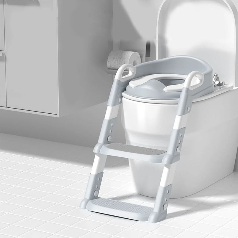 Potty Training Toilet Seat With Ladder For Children