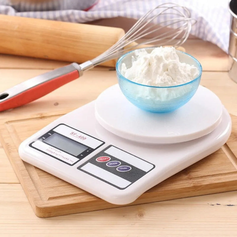 Balança digital cozinha alta precisão 10kg dieta nutrição