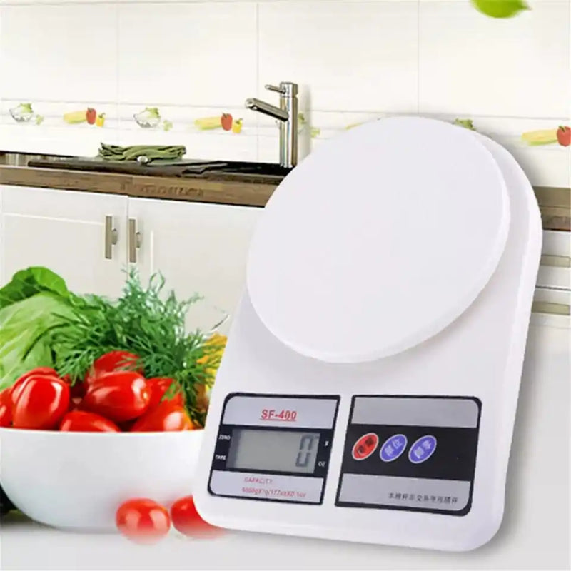 Balança digital cozinha alta precisão 10kg dieta nutrição